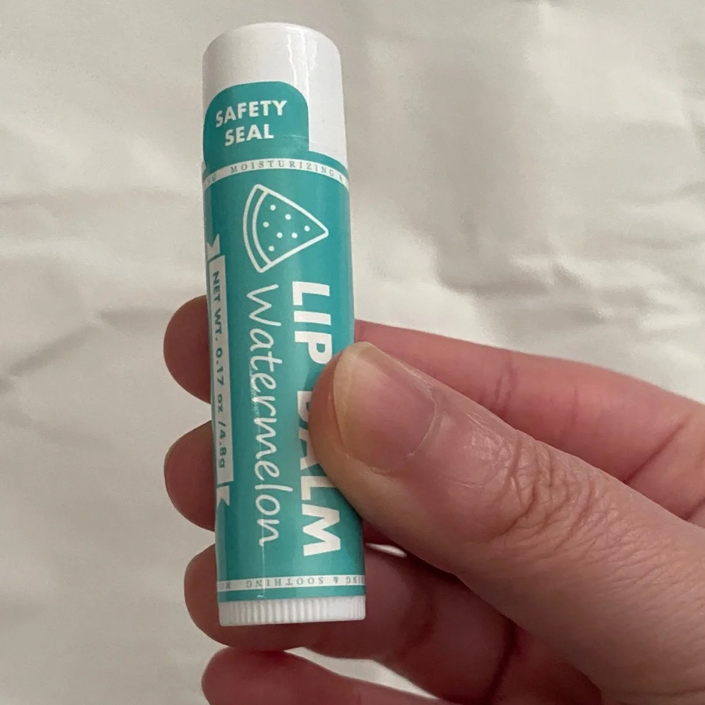 Freesia Scented Hand Cream and Watermelon Lip Balm Set